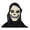 D, variant on Halloween Scary Ghost Face Mask, Creepy Prank Costume Mask, Spooky Horror Full Head Mask for Party, Masquerade, Cosplay, House & Trick or Treat