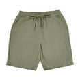 thumbnail image 5 of Men's Quick-Dry Summer Sports Shorts, Casual Zippered Multi-Pocket Outdoor Shorts with Breathable Mesh Lining ,Army Green L, 5 of 5