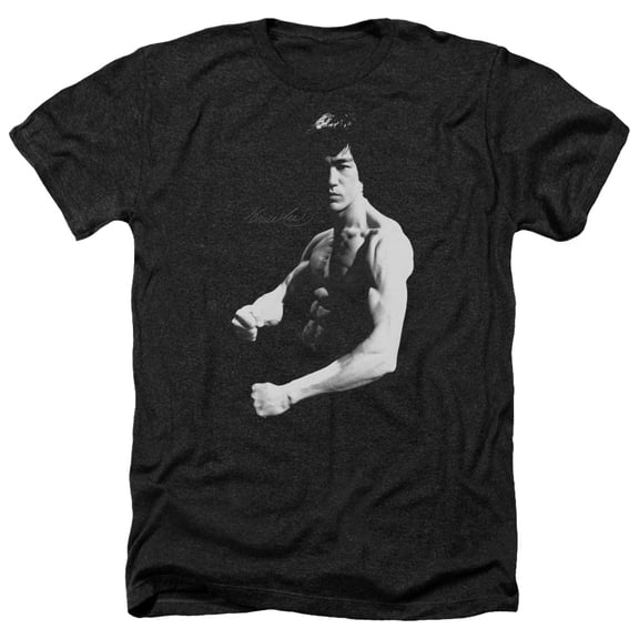 Bruce Lee - Stance - Heather Short Sleeve Shirt - X-Large