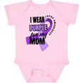thumbnail image 3 of Inktastic I Wear Purple for My Mom Lupus Awareness Boys or Girls Baby Bodysuit, 3 of 5