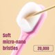 thumbnail image 4 of 4 Pieces Soft Bristle Toothbrush Nano Toothbrush Ultra Soft Toothbrush, 4 of 5