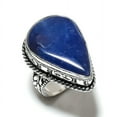 thumbnail image 2 of Lapis Lazuli Handmade 925 Sterling Silver Jewelry Ring Size 10, 2 of 2