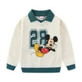 thumbnail image 4 of Disney Mickey Mouse Long Sleeve Polo Shirt and Pants Set (Boys), 2 Piece Set, Sizes 3T-7, 4 of 8