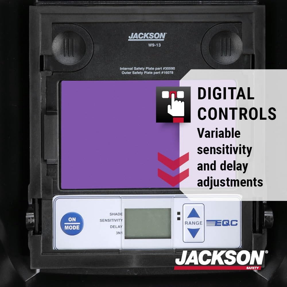 Kimberly-Clark Professional 138-46148 Nexgen Digital Variable ADF Welding Helmet - Hsl 100 Black