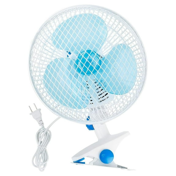 8-Inch Clip on Fan, 2 Speed Convertible Desk Fan with Strong Clamp, Tilting and Shaking Fan with Strong Airflow, Quite, Powerful Clip Fan on Bed and Desk for Home Office Dorm, with 3.94FT Cable Cord