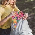 thumbnail image 5 of FORMRS 13-13.3 inch Laptop Sleeve Case Soft Carrying Quilted Computer Bag Cover, Art Map, 5 of 7