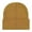 Gold, variant on Xfvqtps Mens and Womens Beanie Knit Cuffed Solid Color Simplicity Fashion Stretch Windproof Coldproof Warm Outdoor Fall Soft Skull Cap Gold