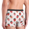thumbnail image 5 of Naloa Hand Drawn Strawberry Print Mens Underwear - Boxers for Men, Classic Briefs for Men, 5 of 9