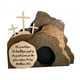 thumbnail image 4 of Decoración de madera de escena de Pascua, estatuilla de tumba, decoración de Pascua, artesanía de madera rústica, religiosa para mesa de oficina en Estilo C mayimx Manualidades de mesa, 4 of 9