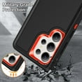 thumbnail image 6 of TECH CIRCLE for Samsung Galaxy S26+ 3-Layer PC+TPU+PC Case with KickStand Slim Heavy Duty Rugged Shock-Absorbent Tough Durable Cover,H, 6 of 8