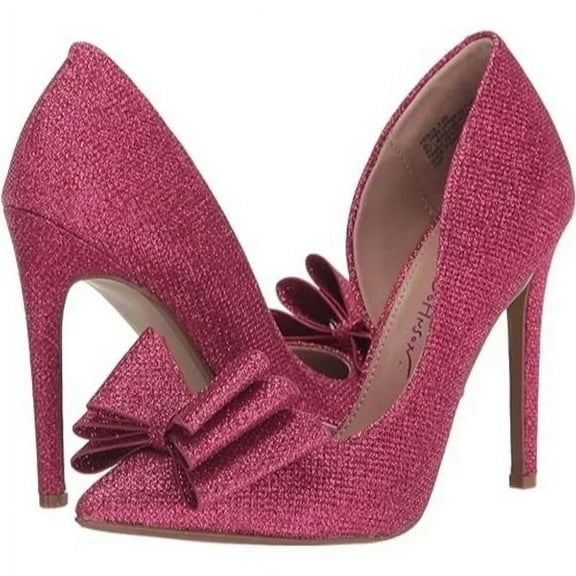 NWOB Betsey Johnson Womens Prince D'Orsay Pumps Fuchsia Size 5M B4HP