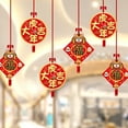 thumbnail image 4 of 6Pcs/Set Spring Festival Ornament Traditional Chinese New Year Pendant Hanging Decoration Gift for Holiday, 4 of 7
