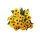 thumbnail image 2 of 1 unidad de flores artificiales de crisantemo amarillo con tallos de plástico para decoraciones de bodas,centros de mesa para salas de estar y arreglos florales. Rkxzt, 2 of 9