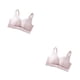 thumbnail image 4 of Sujetadores de encaje Bralette Sonducket Lencería acolchada sin costuras Rosa 34/75A, 4 of 6