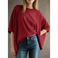 thumbnail image 2 of Camiseta Dokotoo Summer para mujer, talla grande, top corto, 2 of 6