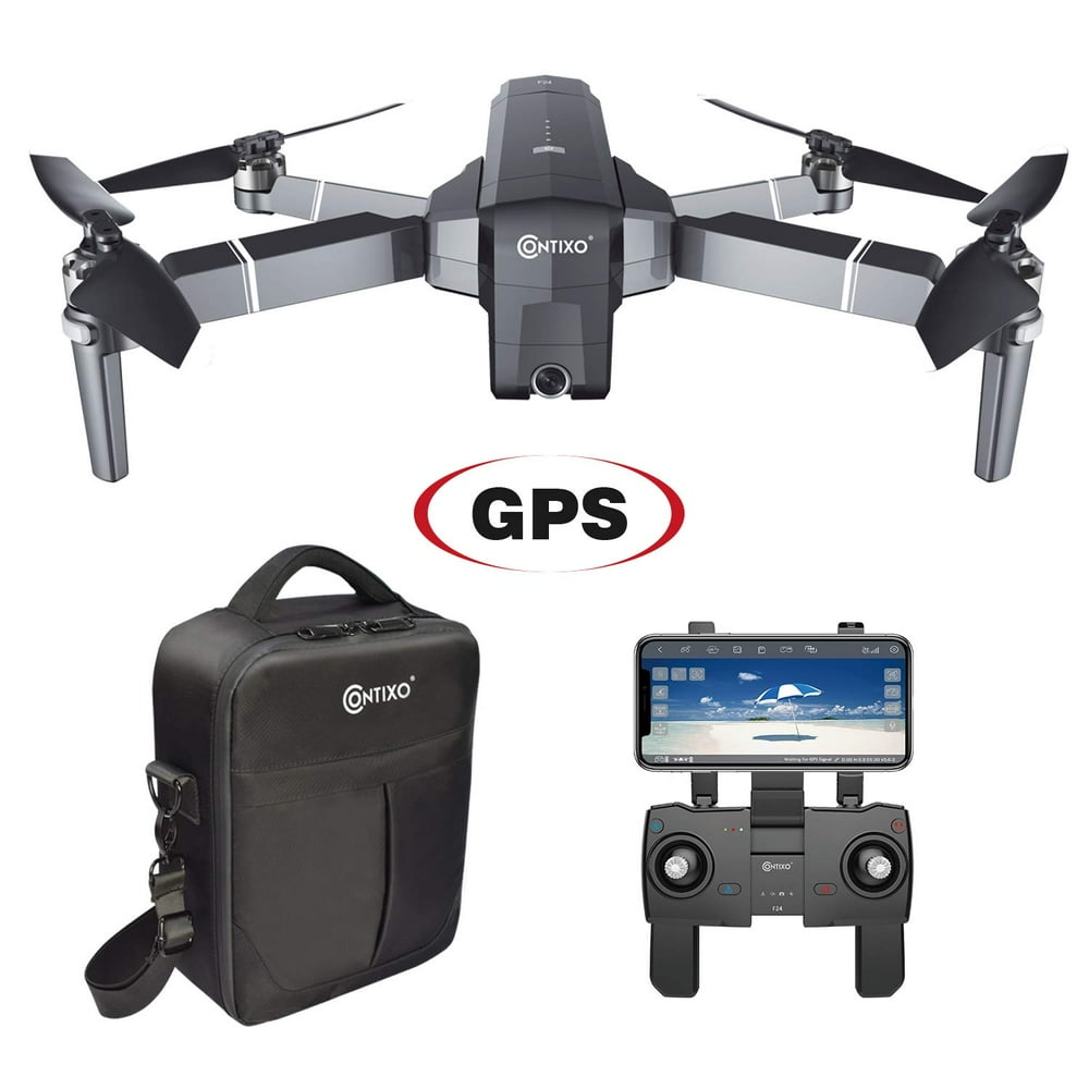 Contixo F24 Brushless Foldable Quadcopter Drone Selfie, Gesture