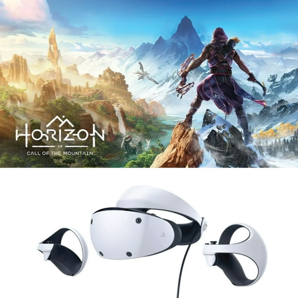 Visor de Realidad Virtual VR2 Play Station Control VR2 Sense con Juego Horizon Call Mountain