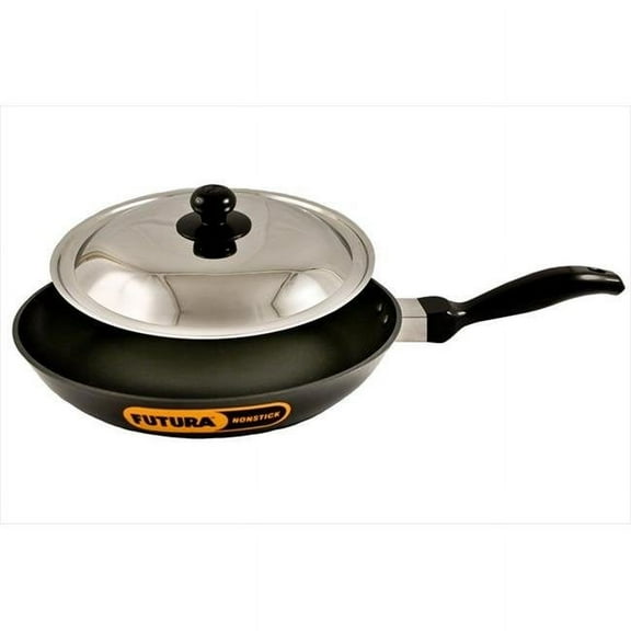 Hawkins Q21 Futura Non-Stick 10 in. Frying Pan with Stainless Steel Lid