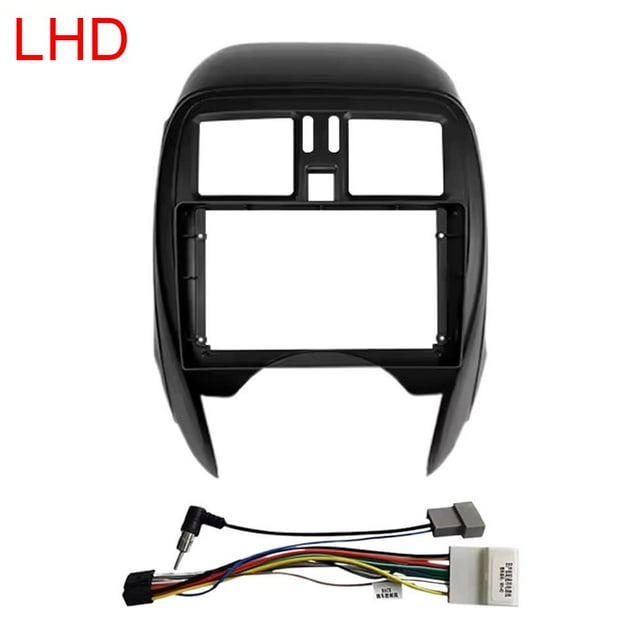 Pour 14 Modèles SUNNY Central Navigation DVD Cadre Modification Support Cadre Polyvalent avec Voiture Latio Radio Juke Juke SUNNY Versa SUNNY Center Versa2014-2018 Latio Almera Central Juke Juke Note