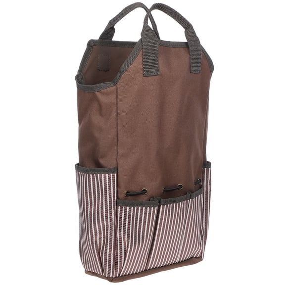 ORDDIART Foldable Oxford Cloth Garden Organizer Bag, Multifunctional Tool Storage Pouch for Outdoor and Home Use