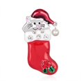 thumbnail image 1 of Broche de Navidad de alfileres de solapa de cuello GeweYeeli JR0793-25, 1 of 7