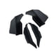 thumbnail image 5 of Winglet lateral delantero shamjiam de carenado de motocicleta dinámico para piezas Adv160 2022-2024 Negro, 5 of 8