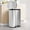 Silver, variant on Dkelincs 13 Gallon Kitchen Trash Can with Lid Step Garbage Bin Stainless Steel Waste Bin for Home Office, Silver