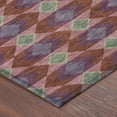 thumbnail image 2 of Addison Rugs Chantille Indoor/Outdoor Transitional Geometric Burgundy Machine Washable Rectangle Rug, 3' x 5', 2 of 7