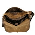 thumbnail image 2 of Shepherd shoulder slung canvas bag...,Army Green, 2 of 2