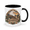 black, variant on Queen Jackie Forever Our Heart Ceramic Mug 11oz Coffee Cup Drinkware Keepsake Mug for Memorial Tribute and Eagle Lovers
