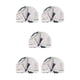 thumbnail image 2 of Injueey Gorros de baño para ducha Estampado de flores Banda elástica impermeable Dobladillo Gorro universal grueso Peluquería Accesorios de Type2 NO2, 2 of 6