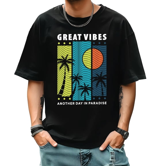 Men's Short Sleeve Graphic T shirt Collection Summer New Trend Sports Shirt Select