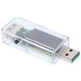 thumbnail image 1 of Probador de voltaje USB Carga Usb-a Medidor de potencia Amperímetro Lcd Multímetro digital Número Voltímetro Abs, 1 of 6