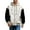 White, variant on KHONTS Men's Varsity Jacket Color Block Letter Graphic Long Sleeve Baseball Jacket Bomber Coat White XL