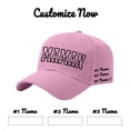 thumbnail image 6 of Gsakboxl Trucker Hat DIY Custom Name Letter Baseball Cap, Personalized Fashion Sun Hat for Mother's Day Birthday Gifts, 6 of 7