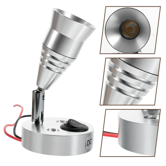 GOOHOCHY  Reading Light Strip Switch Camper Trailer Supplies 12v Camping Accessories LED