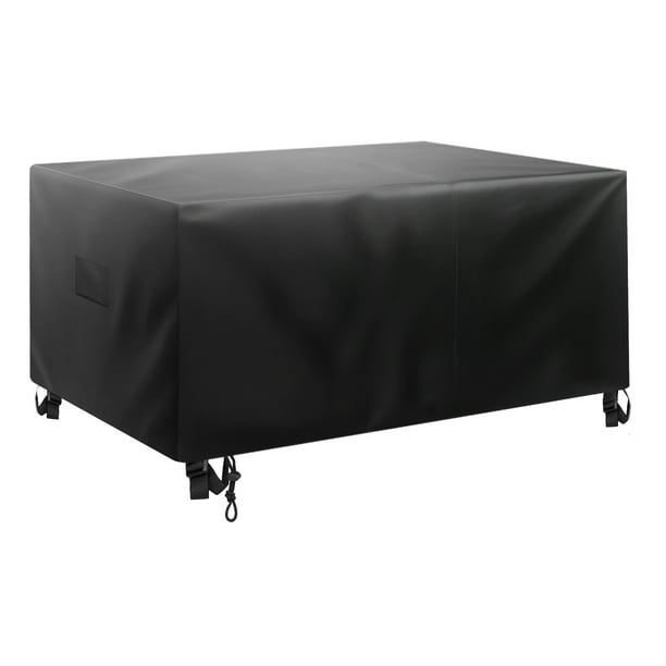 VEVOR Funda impermeable para muebles de exterior de patio, 420D, para mesa, sillas y sofá de 182 x 182 cm
