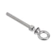 thumbnail image 5 of M6-M12 Rosca Macho Maquinaria Hombro Anillo de Elevación Ojo Cáncamo, Servicio Pesado , Plata, M12 x 120mm M12 x 120 mm shamjiam Perno del ojo, 5 of 6