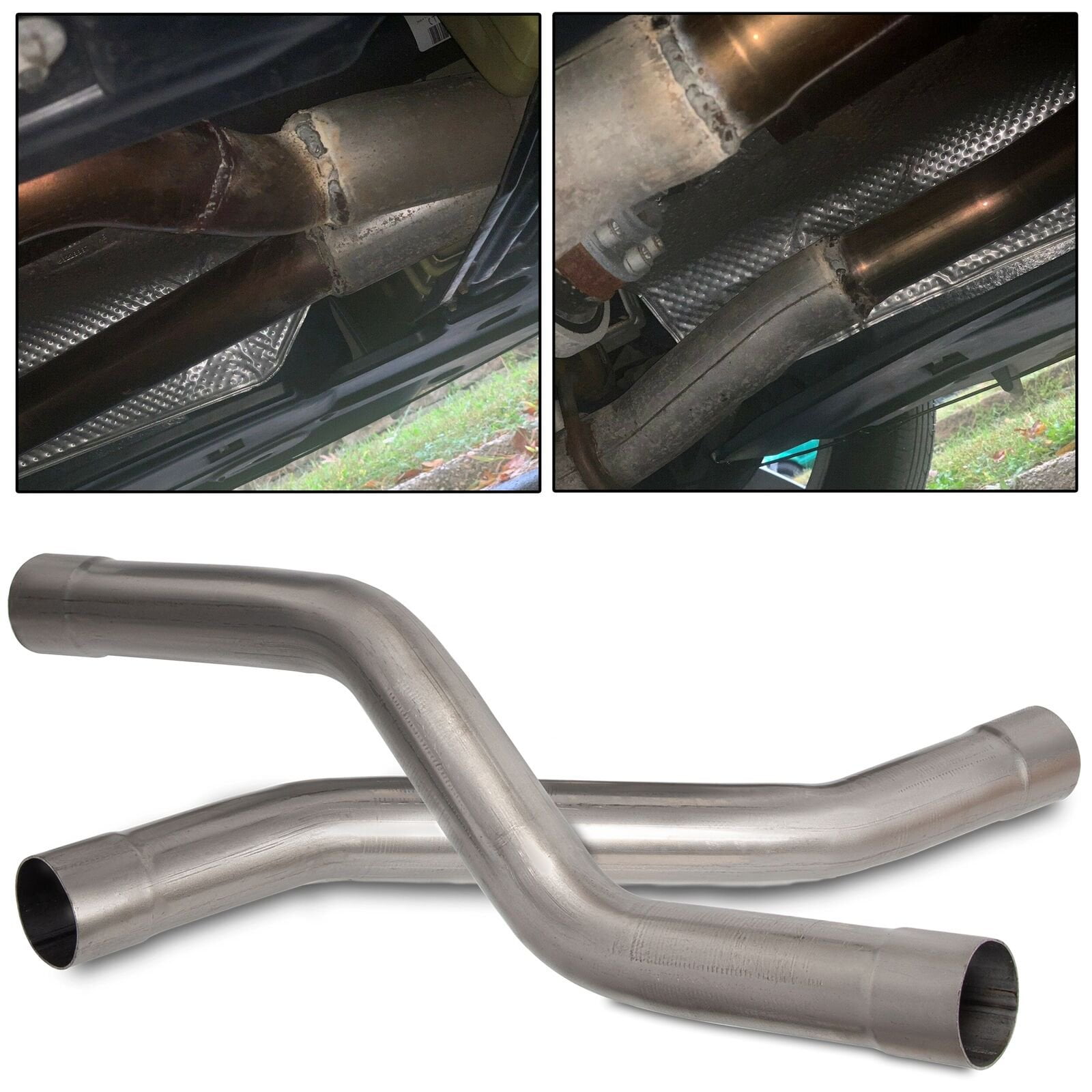 Mid Muffler Delete Kit Dodge Challenger/Charger SRT Hellcat Round