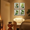 thumbnail image 2 of Zen Stones Relax and Calm Massage Laundry Room Bathroom Decor Set of 4 Framed Bamboo Wall Art Print, 2 of 6