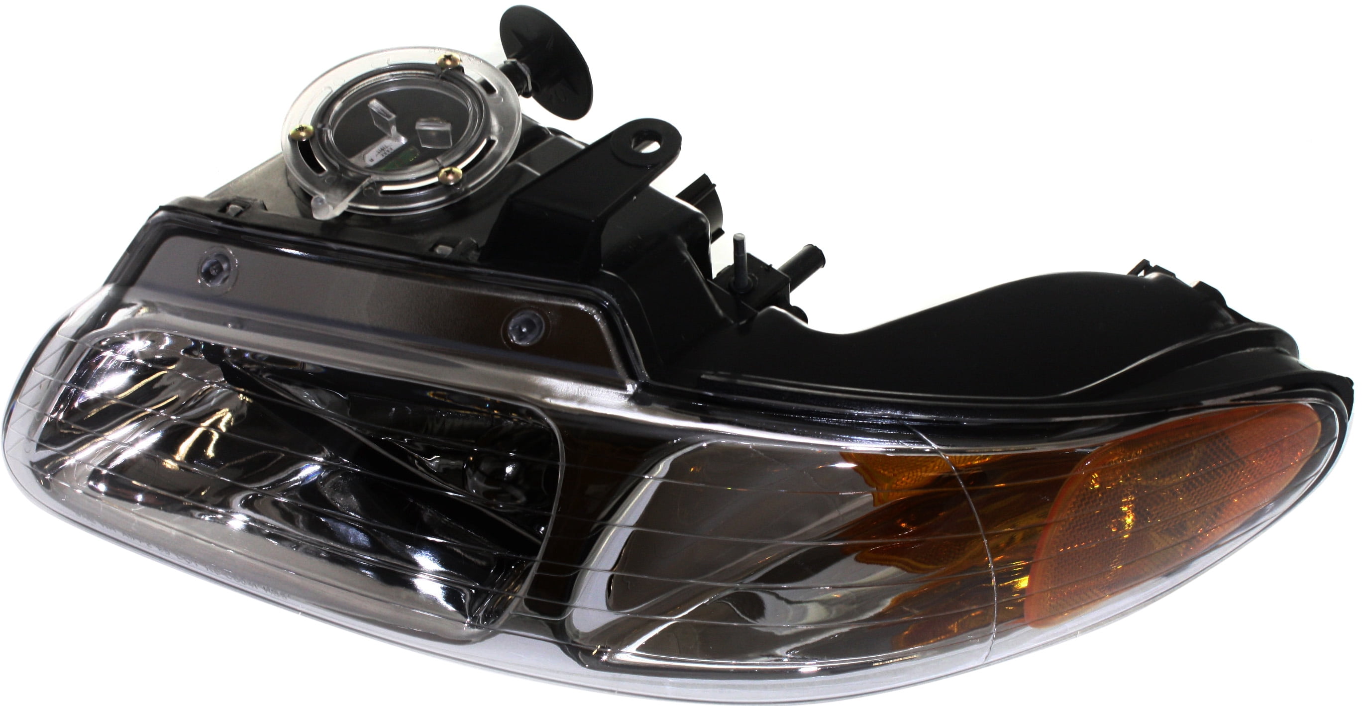 Headlight Compatible With 1996-1999 Dodge Grand Caravan Chrysler Town and Country Left Driver Halogen With bulb(s)