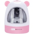 thumbnail image 1 of Electric Pencil Sharpener Battery Operated Pencil Sharpener for No.2/Colored Pencils(6-8mm)，pink and white, 1 of 5