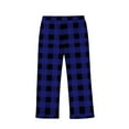 thumbnail image 6 of BLVB Boys Girls Cute Plaid Pajama Sets Long Sleeve Sleepwear Kids 2 Piece Pjs Pajamas Sleep Shirt and Pants Matching Set, 6 of 7