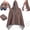 Coffee, variant on Heated Shawl Wraps for Women Heated Wearable Blanket,Portable Cordless Cape, Wearable Heated Blanket,Portable USB Heated Blanket Shawl with 3 Heat Settings & Fast Heating