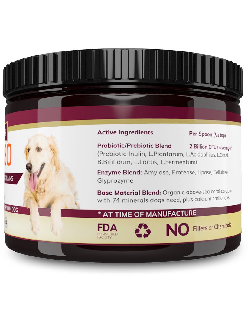 Natural Genius Dogs Probiotics & Enzymes Supplement for Diarrhea, Constipation and Digestive Health - image 5 of 8