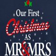 thumbnail image 3 of CafePress - Cute Our First Christmas As Mr Long Sleeve T Shirt - Mens Hooded Shirt, 3 of 3