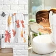 thumbnail image 7 of Yayeee 2 Pack Hand Towels for Bathroom 100% Cotton 16" x 28" Soft Absorbent Kitchen Towel, Watercolor Autumn Leaves, 7 of 7