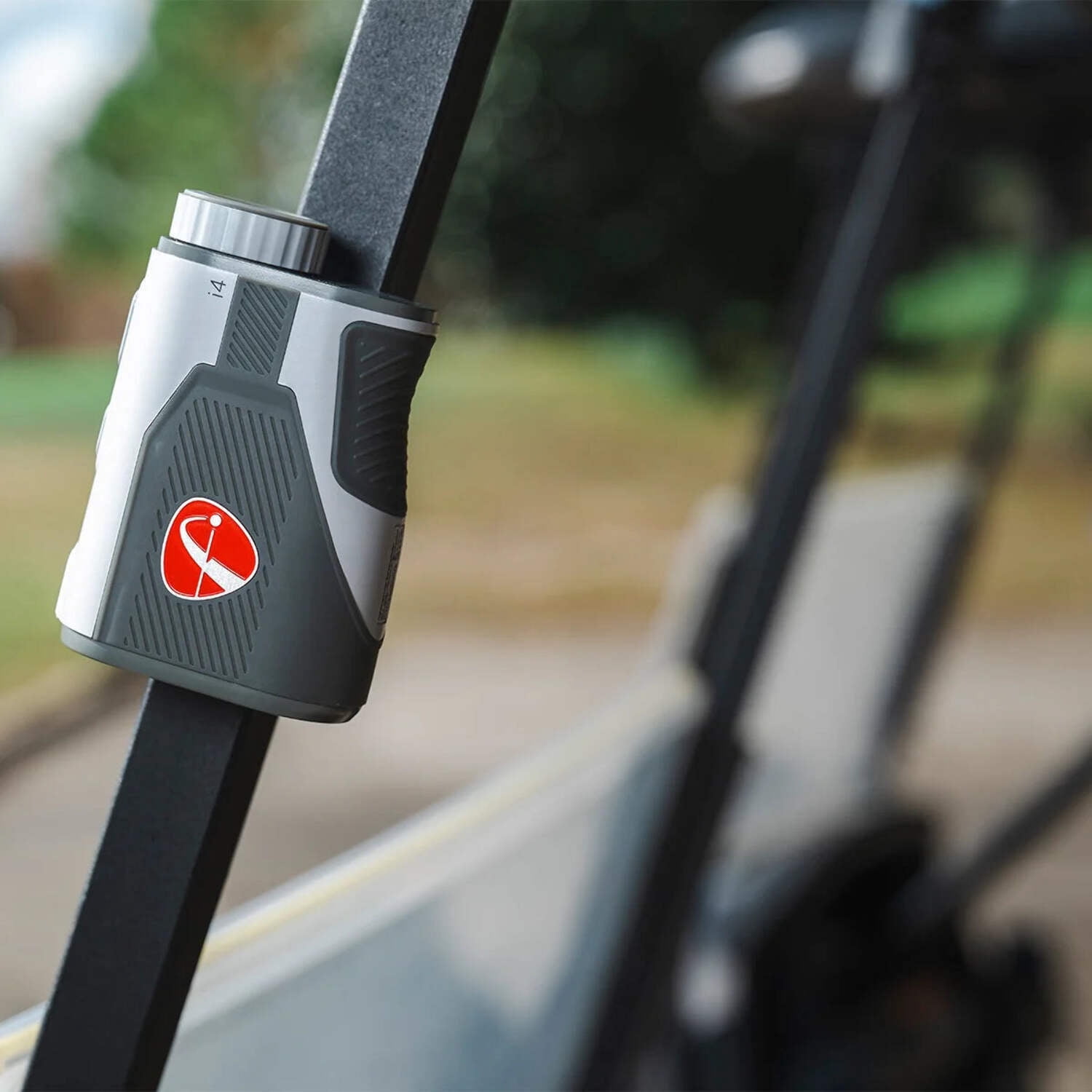 FlightScope i4 Golf Rangefinder with 6X Magnification, 1,000 Yard Range, Built-in Magnet | Combines GPS, Local Conditions, Slope and Swing Data for Personalized Smart Gapping Club Recommendations