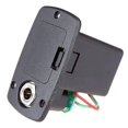 thumbnail image 2 of Abs 9v Guitar Pickup Battery Case Box Compatible With Electric Acoustic Guitar 1y, 2 of 4