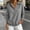 Style1-Gray sweatshirt for women, variant on Womens Turtleneck Sweatshirt Loose Fit Button Front Long Sleeve Snap Button Pullover Top for Fall Winter Khaki S